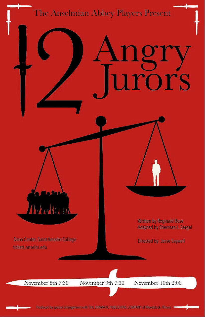 Anselmian Abbey Players Present: 12 Angry Jurors