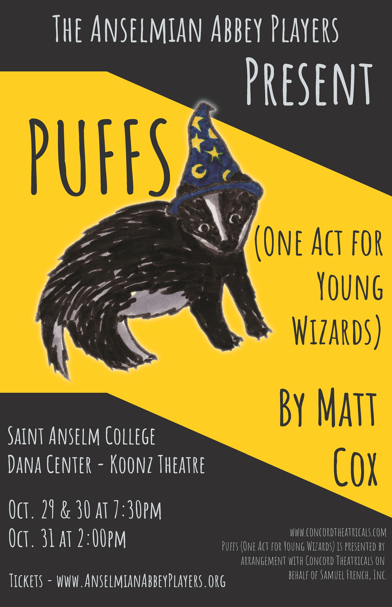 Abbey Players Presents: PUFFS