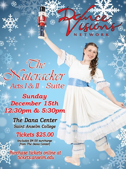 Dance Visions Presents: The Nutcracker Suites I and II, December 15th at 5:30pm