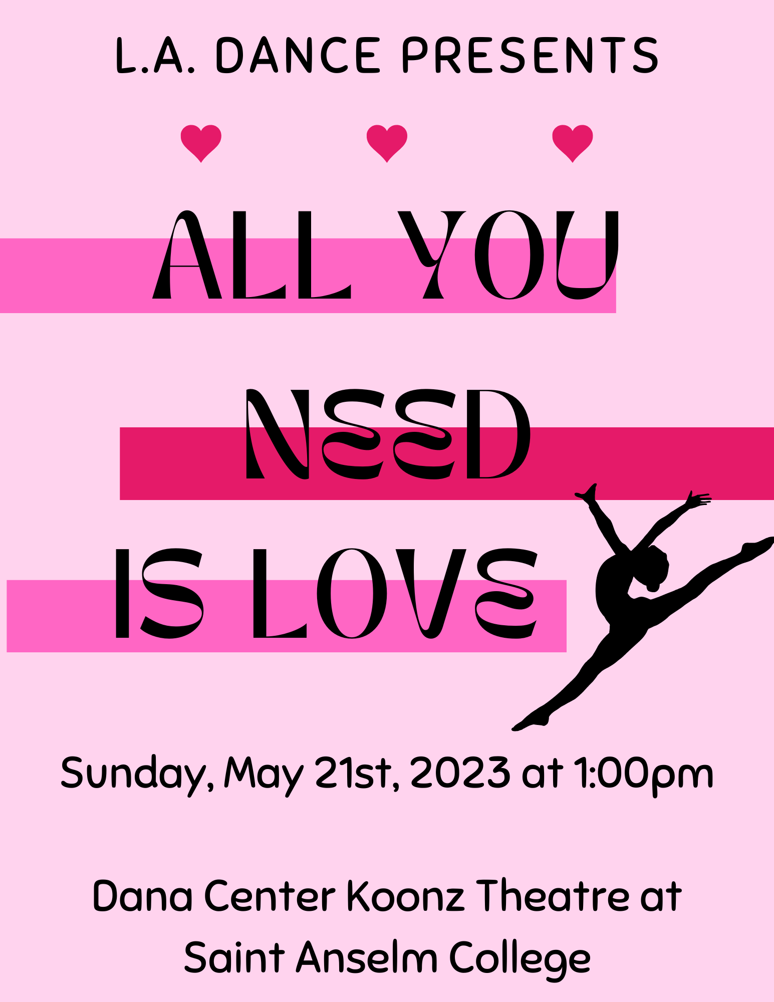 L.A. Dance Presents: All You Need Is Love
