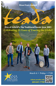 TEADA- 25th Anniversary Tour