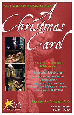 A Christmas Carol starring the great-great grandson of Charles Dickens, actor and author Gerald Dickens 2024 Tour