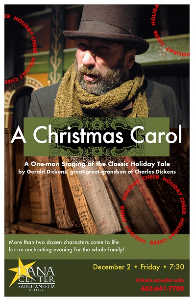 A Christmas Carol starring Gerald Dickens 2022