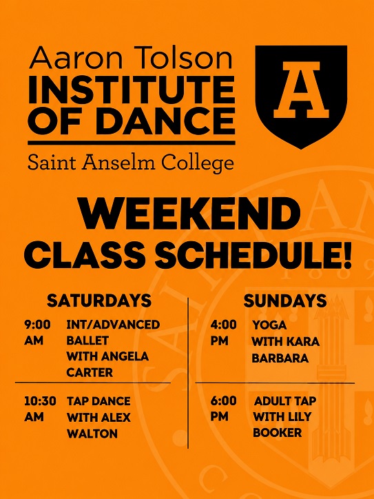 Aaron Tolson Dance Institute's Fall Weekend Classes